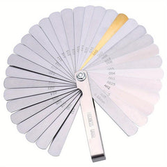 32 Pc Guitar String Height Measuring Ruler Tool Stainless Steel Feeler Gauge