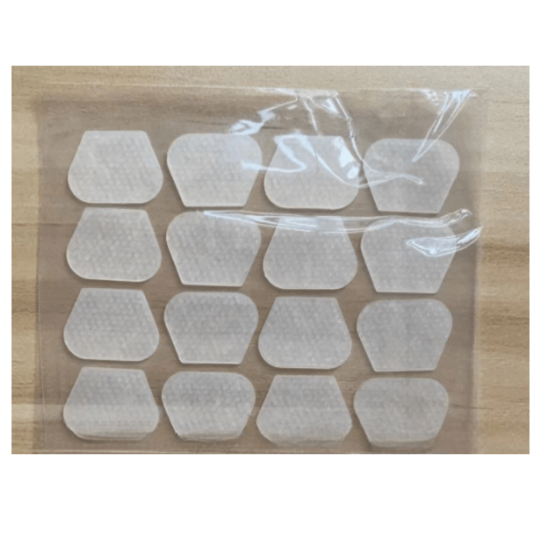 16pcs Guitar Pick Grips Silicone Stickers Transparent Non Slip Plectrum Stickers