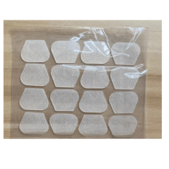 16pcs Guitar Pick Grips Silicone Stickers Transparent Non Slip Plectrum Stickers