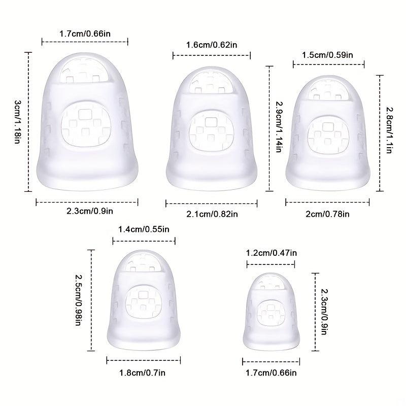 8pcs Guitar Finger Covers for Kids Beginner Practice Sweeping Finger Guards