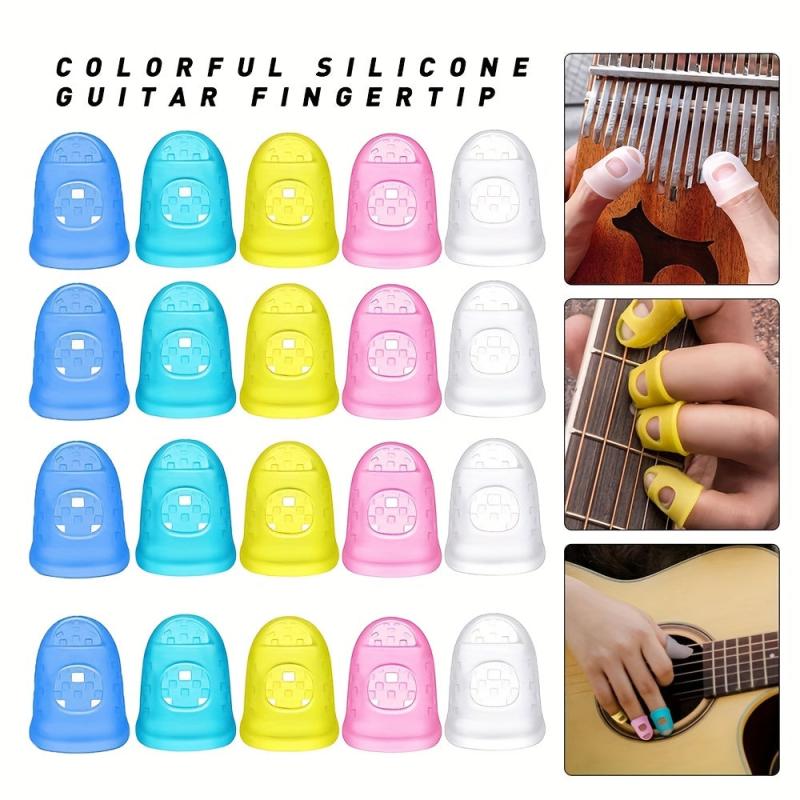 Silicone Finger Guards for Ukulele Guitar