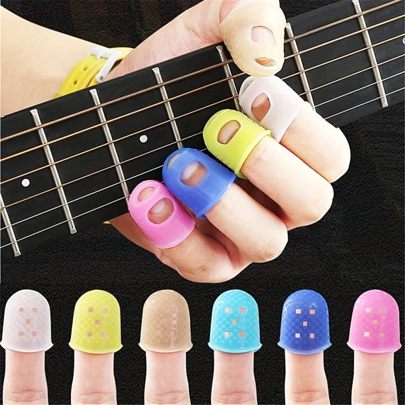 Silicone Finger Guards for Ukulele Guitar