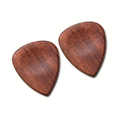Pear Blossom Wood Guitar Picks 2pcs Pack