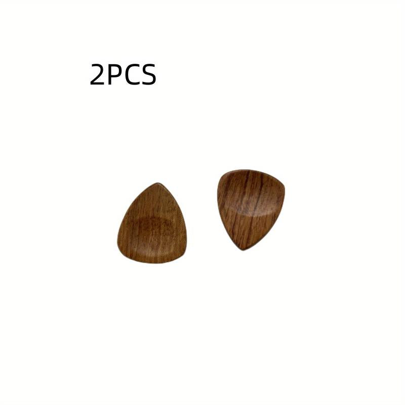 Pear Blossom Wood Guitar Picks 2pcs Pack