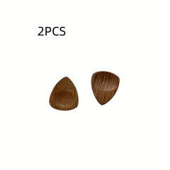 Pear Blossom Wood Guitar Picks 2pcs Pack