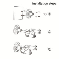 High End Guitar Hook Wall Mounted Guitar Hanger Yukri Wall Mount Bracket