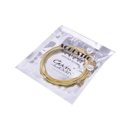6pcs Folk Guitar Strings Acoustic Brass Steel Core Sleeve Strings