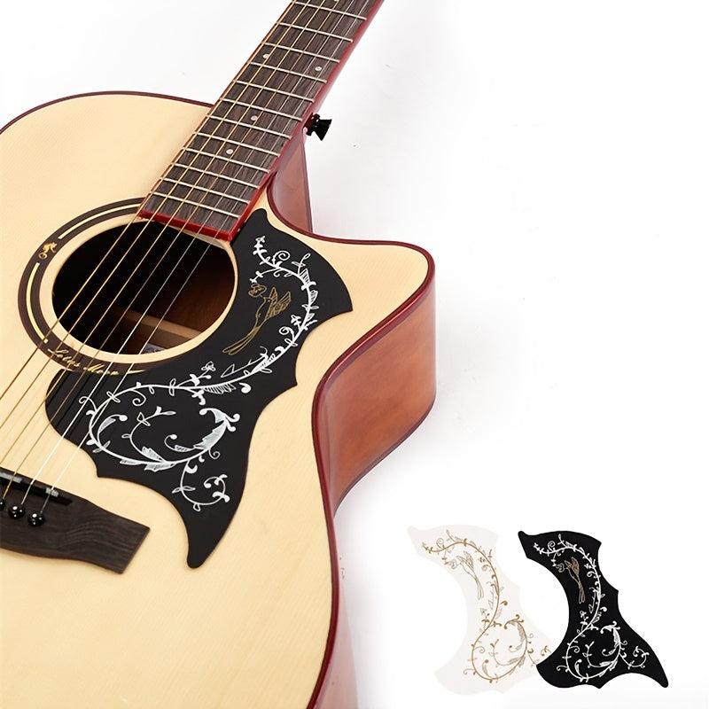 Folk Acoustic Guitar Scratch Guard Plate Bird Shaped Self Adhesive