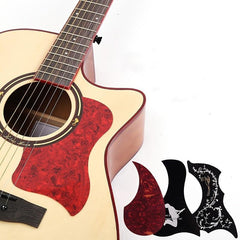 Folk Acoustic Guitar Scratch Guard Plate Bird Shaped Self Adhesive