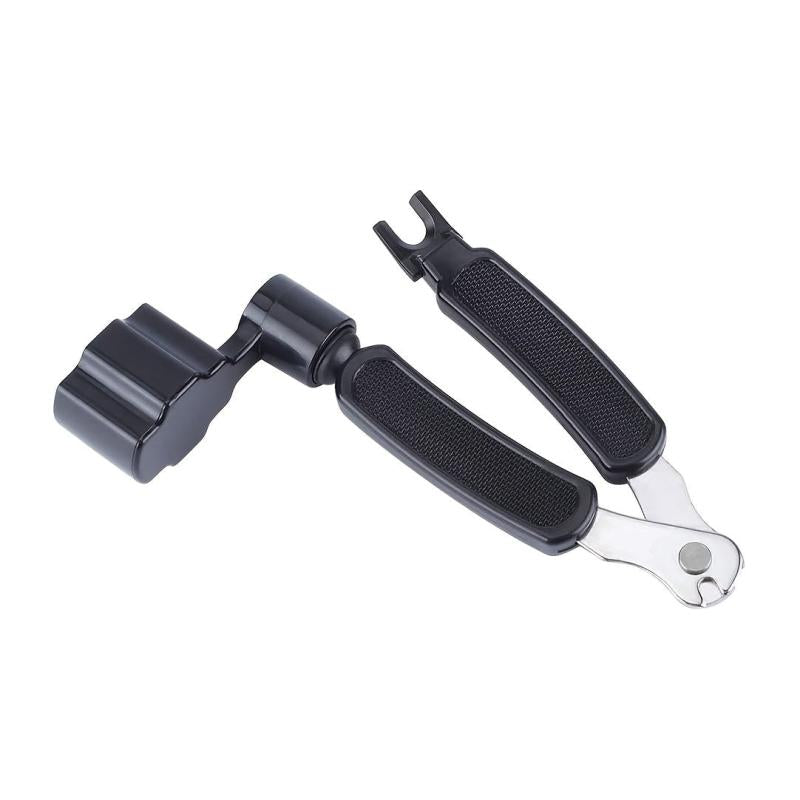 3-in-1 Guitar Repair Tool: String Winder, Cutter & Bridge Pin Puller