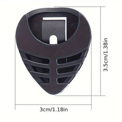 6 Pcs Guitar Pick Holder Stick on with Adhesive Back