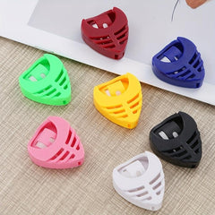 6 Pcs Guitar Pick Holder Stick on with Adhesive Back