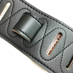 Double Sided Guitar Straps Brown Front & Back Guitar Straps