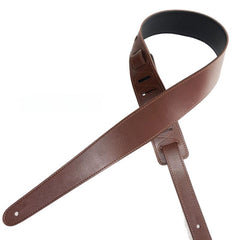 Double Sided Guitar Straps Brown Front & Back Guitar Straps