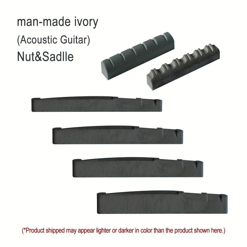 Ivory Guitar Nut&Sadlle Acoustic String Bridge Universal