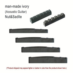 Ivory Guitar Nut&Sadlle Acoustic String Bridge Universal