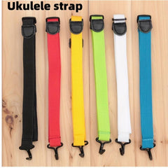 Colorful Ukulele Hook Strap Small Guitar Hanging Neck Shoulder Strap