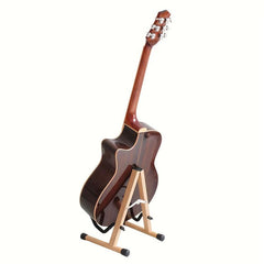 Wood Guitar Stand Floor Classical Stand Violin Vertical Stand