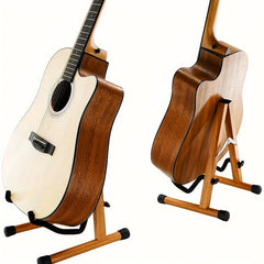 Wood Guitar Stand Floor Classical Stand Violin Vertical Stand