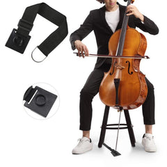 Cello Endpin Stopper D Ring Adjustable Strap Prevent Slip