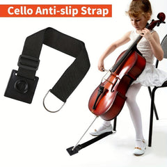 Cello Endpin Stopper D Ring Adjustable Strap Prevent Slip