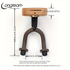 Longteam Guitar Hook Wall Display Rack