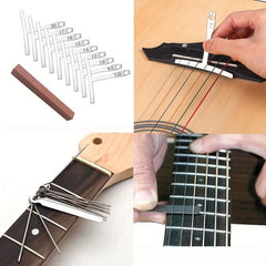Guitar Repair Kit with Strings, Picks, Pins, Gauge
