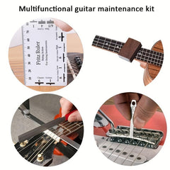 Guitar Repair Kit with Strings, Picks, Pins, Gauge