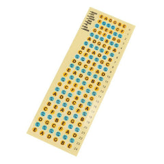 Guitar Fretboard Note Map Sticker - Easy Finger Placement Guide