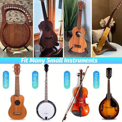 Wooden Violin Stand Ukulele Stand Instrument Stand