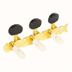 Golden Guitar String Button Fully Enclosed Folk Classical Ukulele
