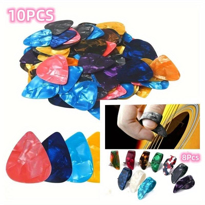 Celluloid Guitar Finger Pick Comfortable Ukulele Index Finger Pick