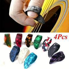 Celluloid Guitar Finger Pick Comfortable Ukulele Index Finger Pick