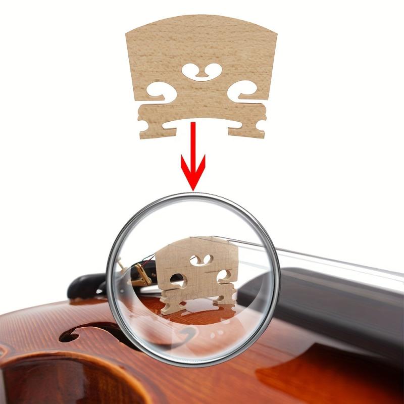 15 Piece Violin Ebony Accessories Set with String Plate Tailpiece Chin Rest