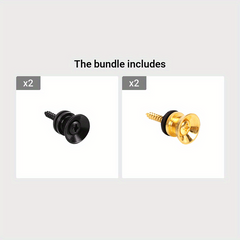 Metal Strap Locks for Guitar - Secure Your Instrument