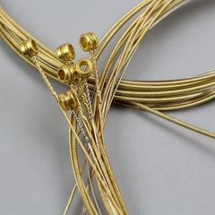 Acoustic Guitar Strings Steel Core Brass Wrap Bright Sound