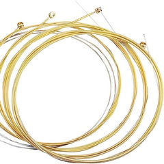 Acoustic Guitar Strings Steel Core Brass Wrap Bright Sound