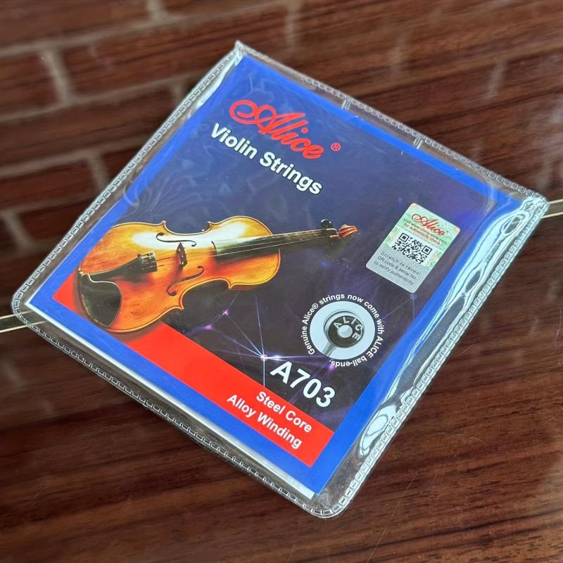 Violin Strings Plated Steel Core Alloy Winding Beginner Practice 1 2 3 4