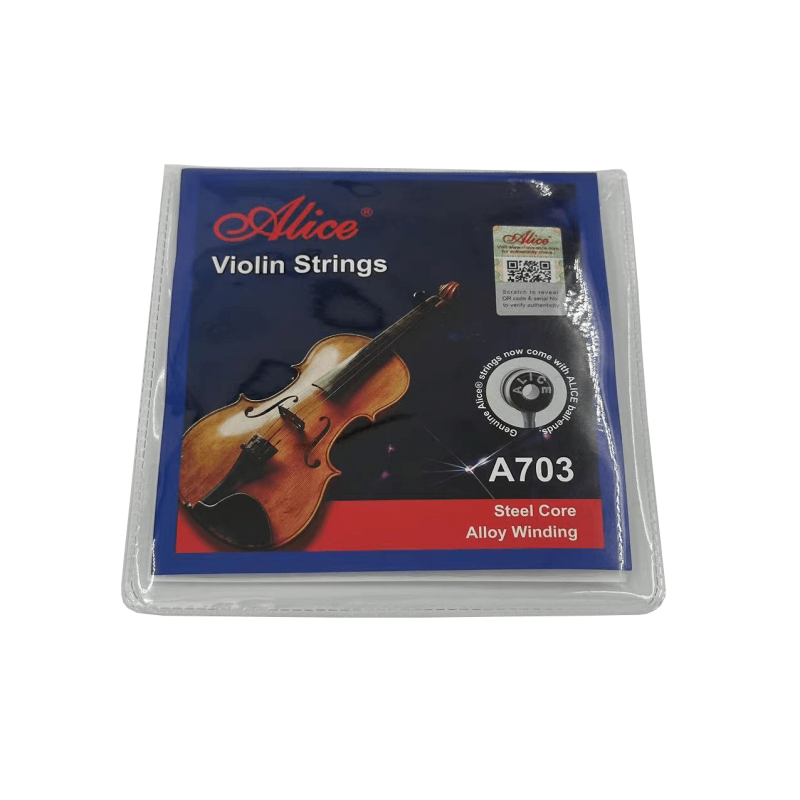 Violin Strings Plated Steel Core Alloy Winding Beginner Practice 1 2 3 4