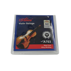 Violin Strings Plated Steel Core Alloy Winding Beginner Practice 1 2 3 4