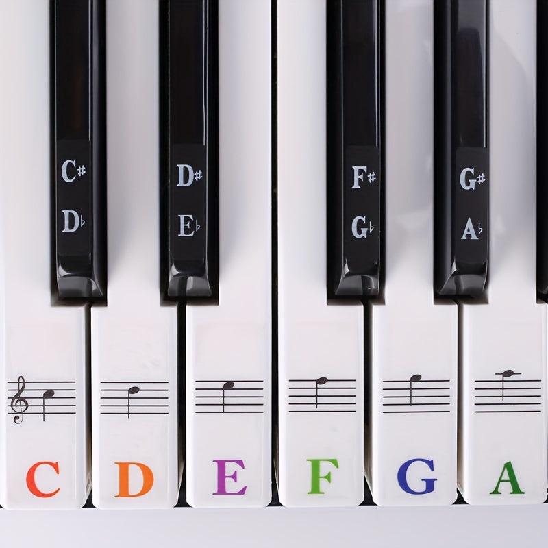 Piano Keyboard Stickers And Key Stickers Bold And Large