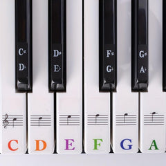 Piano Keyboard Stickers And Key Stickers Bold And Large