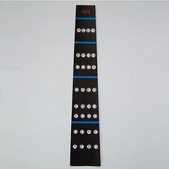 Violin Scale Stickers for Easy Fingering Mastery