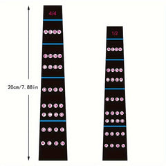 Violin Scale Stickers for Easy Fingering Mastery