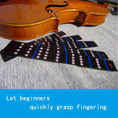 Violin Scale Stickers for Easy Fingering Mastery