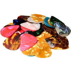 Colorful Guitar & Ukulele Picks 0.46mm Thickness - Set of 30