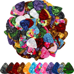 Colorful Guitar & Ukulele Picks 0.46mm Thickness - Set of 30