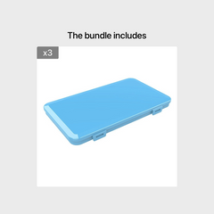 Portable Dustproof Storage Box for Secure Belongings