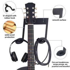 Guitar Wall Mount Hanger for Acoustic Electric Bass