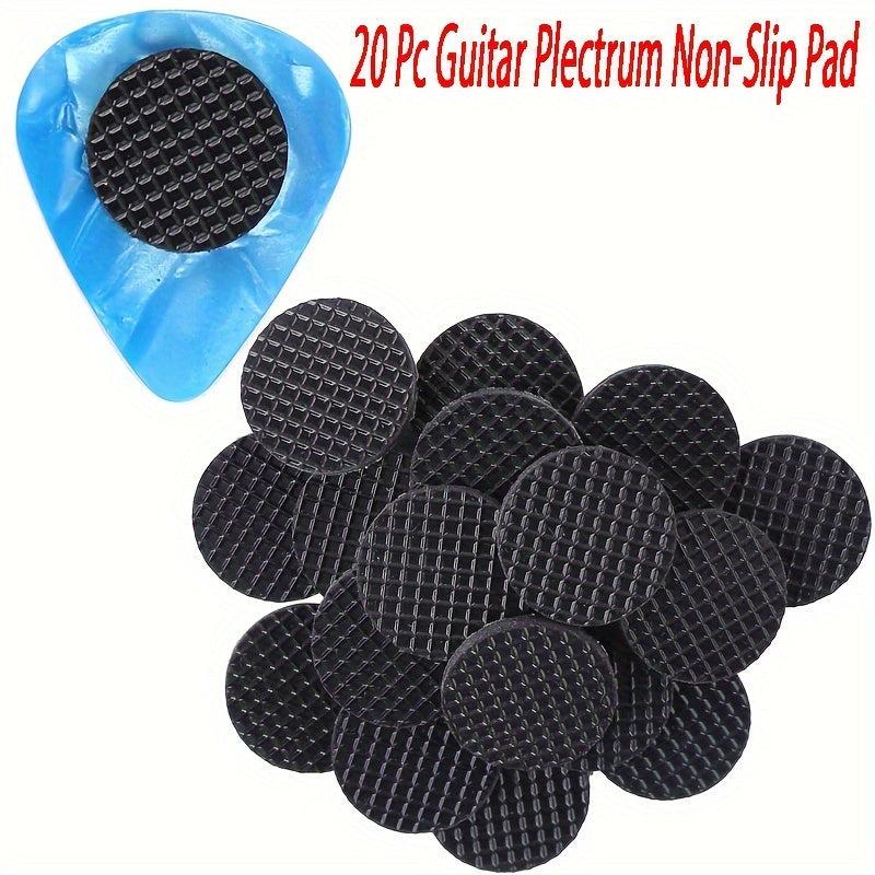 20pcs Guitar Pick Grips Non Slip Pad Durable Reusable